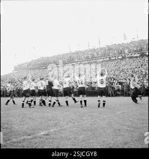 --- Fussball-WM-Finale 1954: Deutschland ist Weltmeister#Fußball-WM 1954: Deutschland-Weltmeister-RDB VON DUKAS Stockfoto