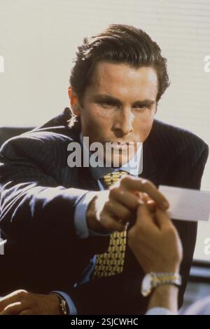 American Psycho Jahr: 2000 - USA Regie: Mary Harron Christian Bale Stockfoto