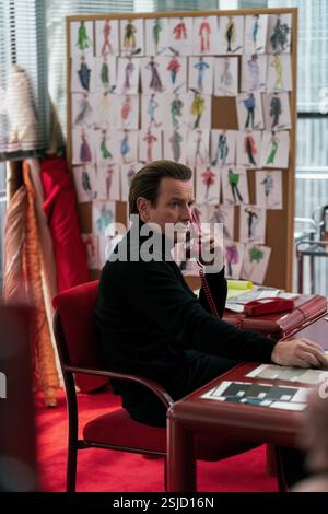 Halston 2021TV Serie USA Regie : Daniel Minahan Staffel 1, Folge 5: Kritiker Ewan McGregor Stockfoto