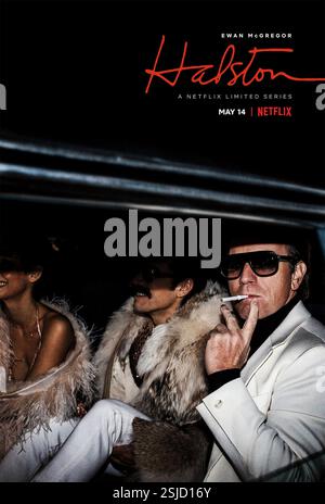Halston 2021TV Serie USA Regie : Daniel Minahan Staffel 1 Ewan McGregor American Poster Stockfoto