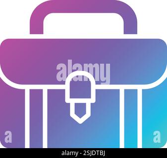 Tasche Vektor Symbol Design Illustration Stock Vektor