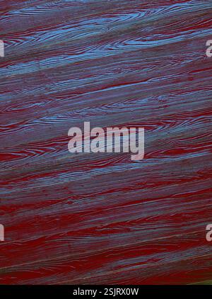 Texturdetails von einem alten hölzernen gezupfte als Hintergrund Stockfoto