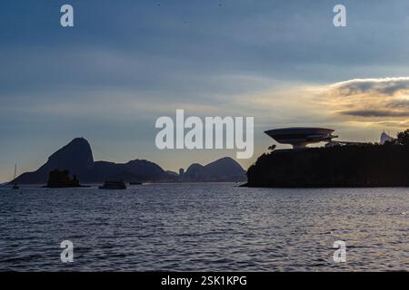 Blick auf die Stadt Rio de Janeiro - RJ, Brasilien Stockfoto