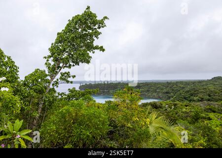 Blick auf Lifou Island, Loyalty Islands, Neukaledonien Stockfoto
