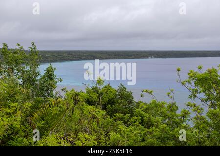 Blick auf Lifou Island, Loyalty Islands, Neukaledonien Stockfoto