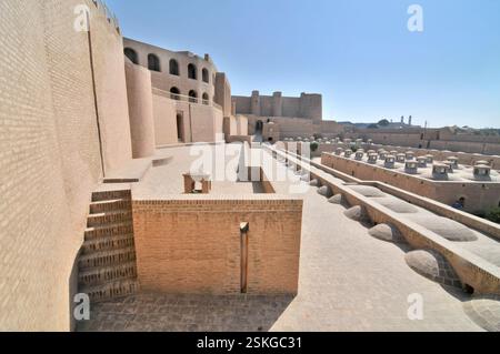 Das Qala Ikhtyaruddin oder die Zitadelle von Herat Fort befindet sich im Zentrum von Herat in Afghanistan Stockfoto