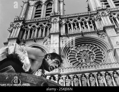 Anthony Quinn in 'Notre Dame de Paris' 1957#Anthony Quinn in 'Notre Dame de Paris' 1957 Stockfoto