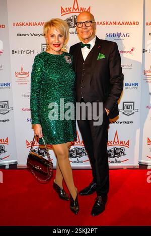 Bianca Broemme, Bernd Broemme bei der 17. Verleihung des ASKANIA-Award im Quatsch Comedy Club Berlin. *** Bianca Broemme, Bernd Broemme bei der 17. ASKANIA-Preisverleihung im Quatsch Comedy Club Berlin Stockfoto
