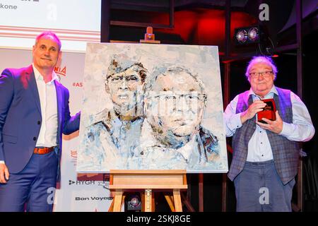 Frank Wagner Maler, Jacki Schwarz Preisträger bei der 17. Verleihung des ASKANIA-Award im Quatsch Comedy Club Berlin. *** Frank-Wagner-Maler, Jacki Schwarz Sieger bei der 17. ASKANIA-Preisverleihung im Quatsch Comedy Club Berlin Stockfoto