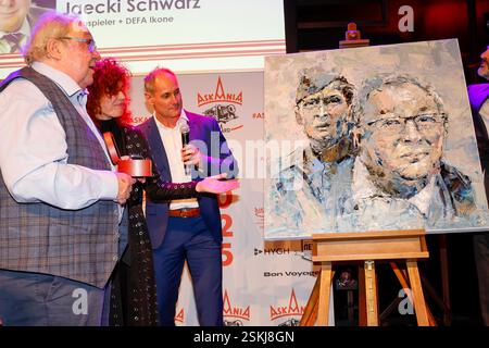 Preisträger Jacki Schwarz, Frank Wagner bei der 17. Verleihung des ASKANIA-Award im Quatsch Comedy Club Berlin. *** Preisträger Jacki Schwarz, Frank Wagner bei der 17. ASKANIA-Preisverleihung im Quatsch Comedy Club Berlin Stockfoto