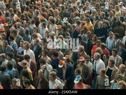 --- Fussball-WM 1974: Deutschland - Chile#Fußball-WM 1974: Deutschland - Chile Stockfoto