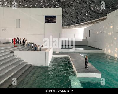 Der Louvre Abu Dhabi Stockfoto