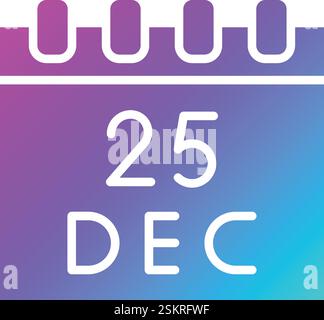Kalender Vektor Symbol Design Illustration Stock Vektor