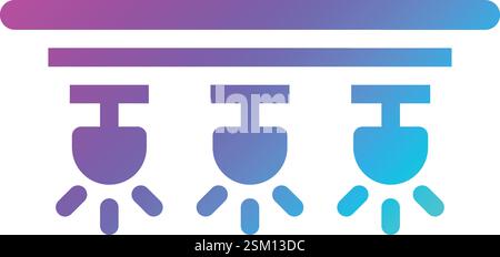 Light Vector Icon Design Illustration Stock Vektor