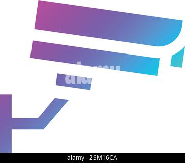 Cctv-Kamera-Vektor-Symbol-Design-Illustration Stock Vektor