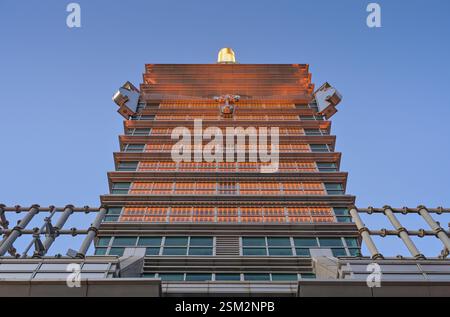 Hochhaus 101 Tower, Taipeh, Taiwan Stockfoto