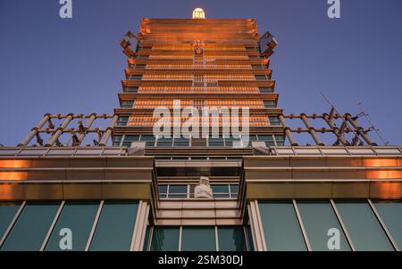 Hochhaus 101 Tower, Taipeh, Taiwan Stockfoto
