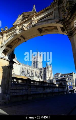 Bath, Somerset, Südwestengland, Großbritannien. Aufgenommen Im Februar 2025 Stockfoto