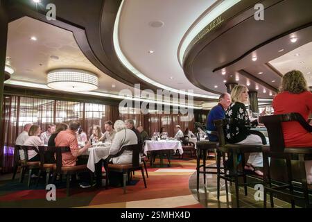 San Felipe de Puerto Plata Dominikanische Republik, Hafen von Taino Bay, norwegische Kreuzfahrtlinie NCL Breakaway Schiff 11-tägige Reiseroute im Karibischen Meer, an Bord in Stockfoto