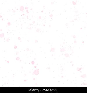 Rosafarbener Hintergrund mit Papierstruktur und Flecken. Aquarellabbildung in digitaler Form. Hellrosa nahtloser Hintergrund für Karten, Geburtstag und Valentinstag Stockfoto