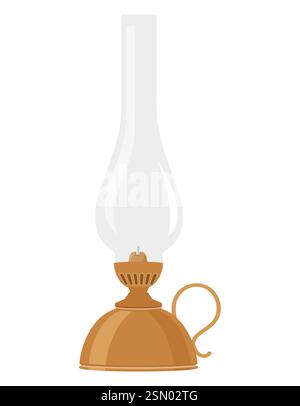 Retro alte Vintage Ikonen flache Stil Stock Vektor Illustration isoliert auf weißem Hintergrund Stock Vektor