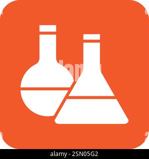 Chemievektor-Symbol Konstruktionsabbildung Stock Vektor