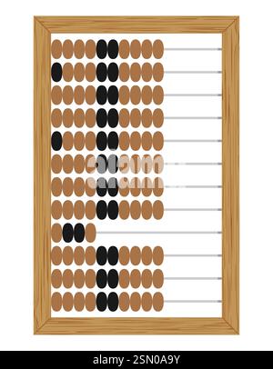 Retro alte Vintage Ikonen flache Stil Stock Vektor Illustration isoliert auf weißem Hintergrund Stock Vektor