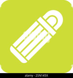 Schlafsack Vektor Symbol Design Illustration Stock Vektor