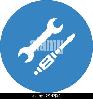 Extras Vektorsymbol Konstruktionsabbildung Stock Vektor