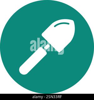 Schaufel Vektor Symbol Design Illustration Stock Vektor