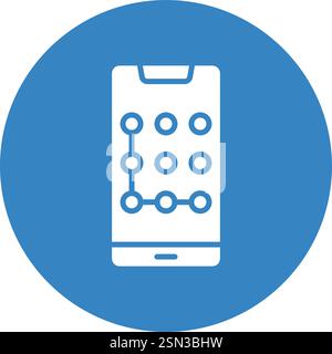 Mustervektor-Symbol Konstruktionsabbildung Stock Vektor