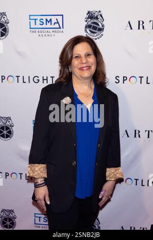 Ny. Februar 2025. Stephanie Klapper bei der Ankunft für die 40. Artios Awards New York Zeremonie, The Edison Ballroom, New York, NY, 12. Februar, 2025. Quelle: Ryan Billings/Everett Collection/Alamy Live News Stockfoto