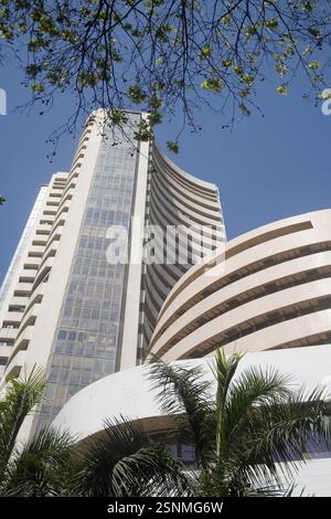 Bombay Stock Exchange Building, Share Market, Mumbai Bombay, Maharashtra, Indien, Asien Stockfoto