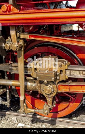 Dampflokomotive Stockfoto