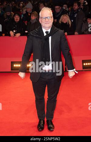 Berlin, Deutschland. Februar 2025. Thierry Fremaux nahm am 13. Februar 2025 am Eröffnungsteppich der 75. Internationalen Filmfestspiele Berlin (Berlinale) Teil. Foto: Aurore Marechal/ABACAPRESS. COM Credit: Abaca Press/Alamy Live News Stockfoto