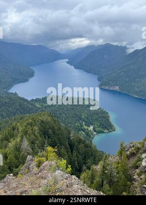 Blick vom Mt. Sturmkönig | Washington Stockfoto