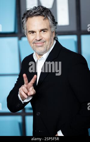 London, Großbritannien. Februar 2025. Mark Ruffalo besucht die Mickey 17-Premiere auf dem Cineworld Leicester Square, London, am 25.13. Quelle: Fabiola Bonnot/Alamy Live News Stockfoto