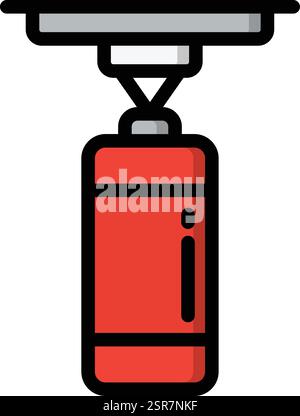 Stanztasche Vektor Symbol Design Illustration Stock Vektor