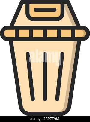 Grafik Zum Design Von Trash Vector Icon Stock Vektor