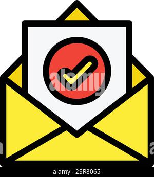 Abgeschlossene Vektorsymbol-Konstruktionsabbildung Stock Vektor