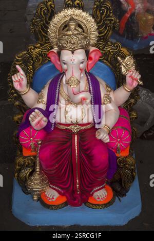 Idole von Lord Ganesha für verkaufen, Pune, Maharashtra, Indien, Asien Stockfoto