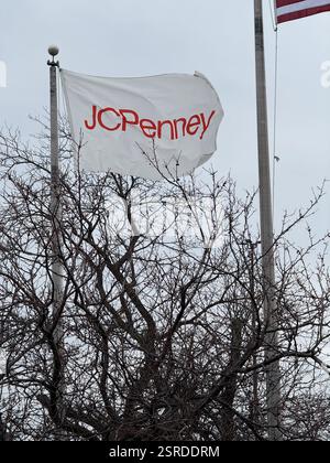 Lenexa, Kansas – 15. Februar 2025: JC Penny gab kürzlich zahlreiche Filialschließungen bekannt Stockfoto