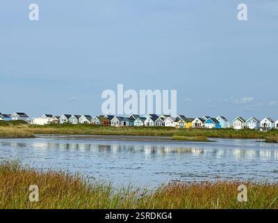 Mudeford Sandbank Stockfoto