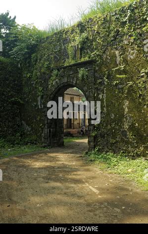 Revdanda Fort Tor, raigad, Maharashtra, Indien, Asien Stockfoto