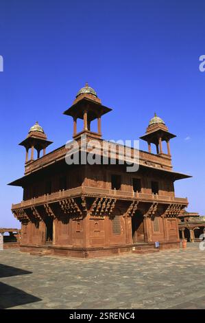 Diwan-e-AAM, Fatehpur Sikri, Agra, Uttar Pradesh, Indien, Asien Stockfoto