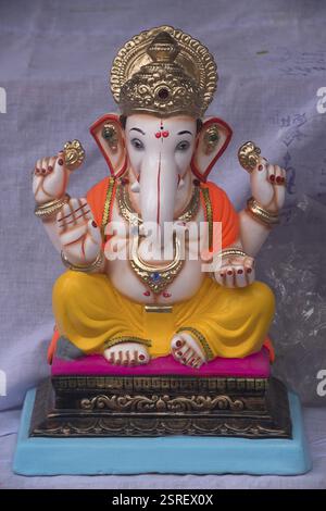 Idole von Lord Ganesha für verkaufen, Pune, Maharashtra, Indien, Asien Stockfoto