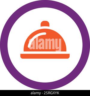Restaurant Vektor Icon Design Illustration Stock Vektor