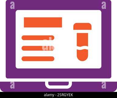 Notebook Vektor-Symbol-Design-Illustration Stock Vektor