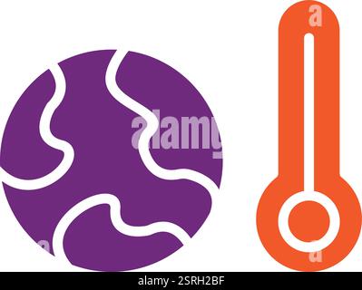 KlimabildungVektor-Symbol Design-Illustration Stock Vektor
