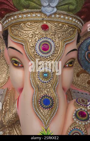 Idole von Ganesha für verkaufen, Pune, Maharashtra, Indien, Asien Stockfoto